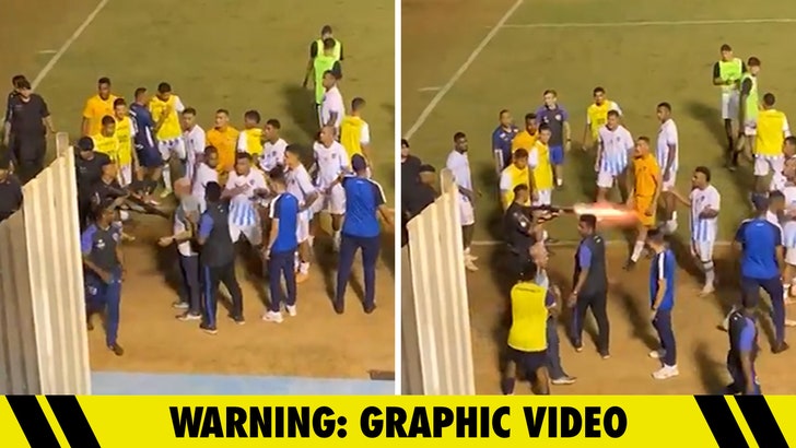 Brazilian Goalie Shot By Policeman’s Rubber Bullet In Wild Post-Match Altercation