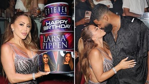 larsa pippen jeff coby birthday e11even miami launch getty