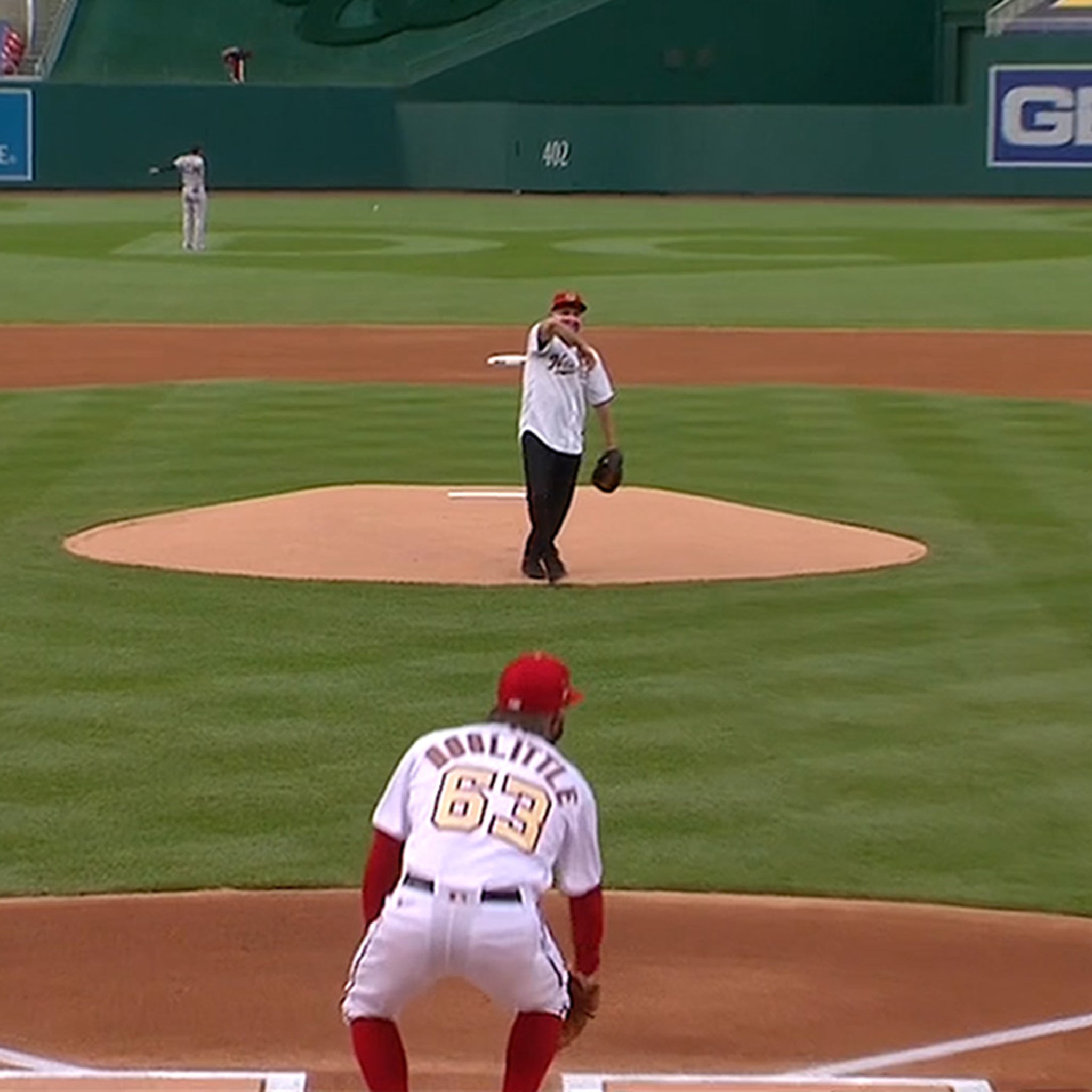 Dr. Anthony Fauci will throw the first pitch at the Washington