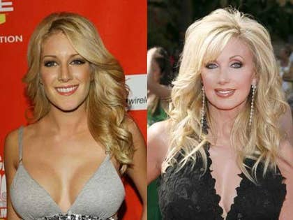 heidi Montag and Morgan Fairchild