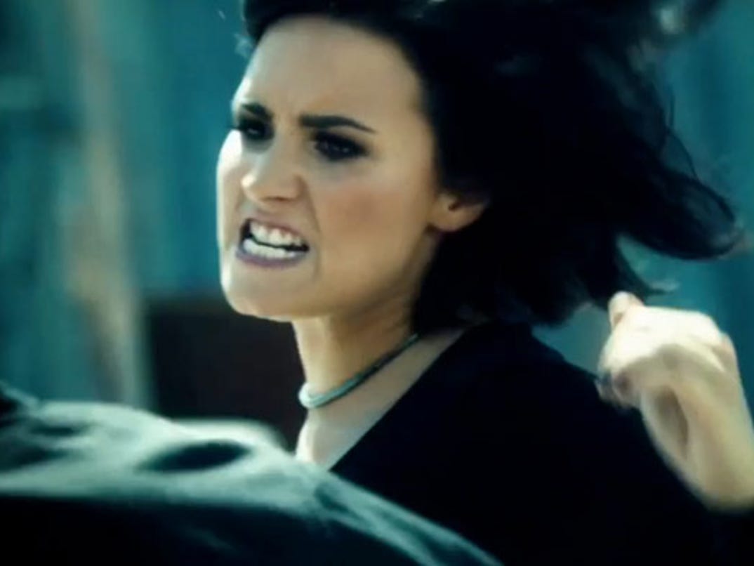 Top 10 Kick Ass GIFS From Demi Lovatos New Confident Music Video