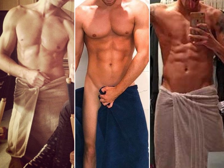 Hot Guys in Towels -- Guess Who!