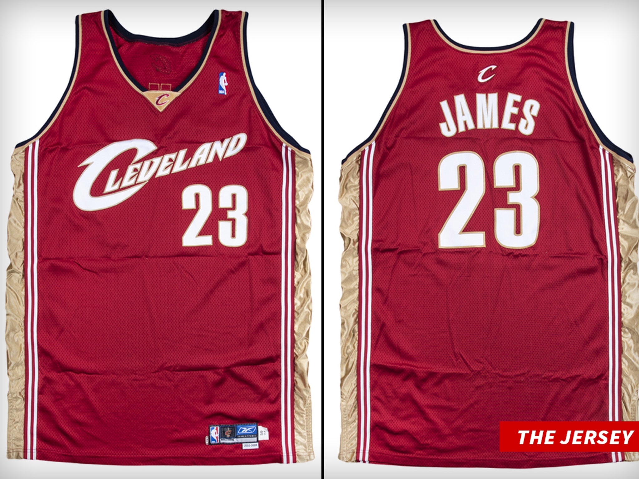 LeBron James Rookie Jersey Hits Auction Block, Could Break $630k