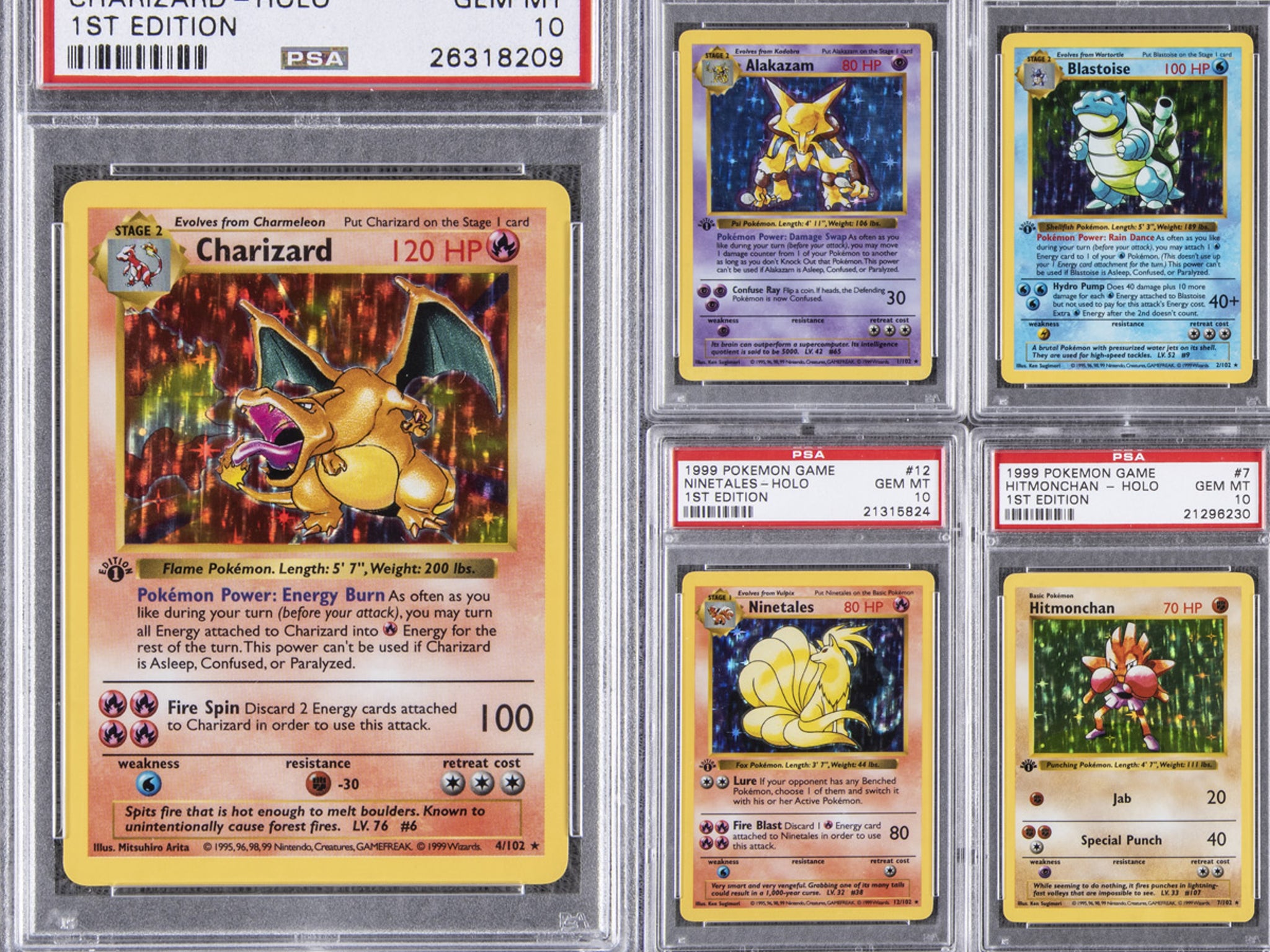 Look: First-edition Charizard Pokemon card sells for $336,000 
