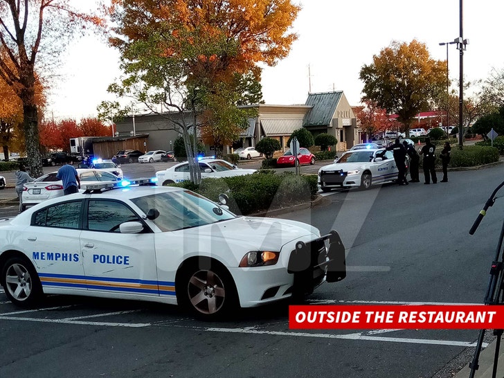 Police Stand Guard Outside Yo Gotti's Restaurant After Young Dolph Murder