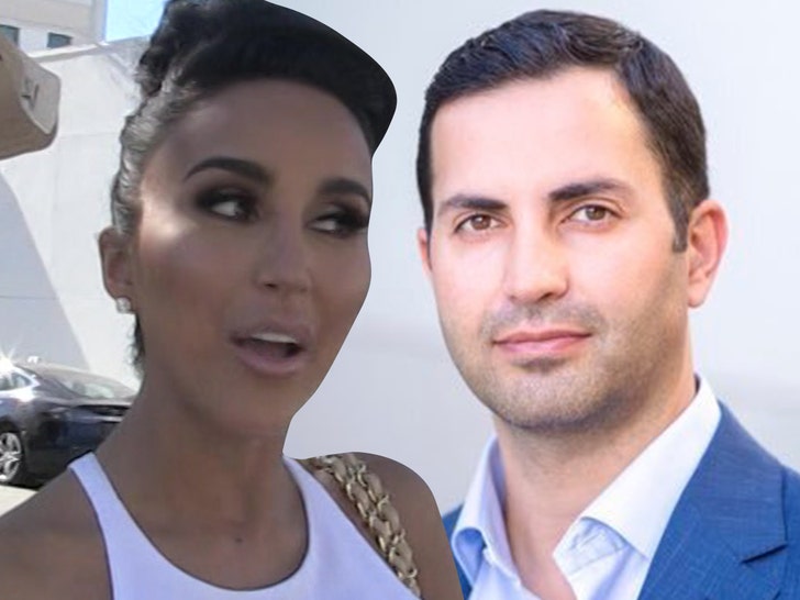 Lilly Ghalichi and her husband have a headache to deal with in the middle of their Caribbean getaway ... because their Los Angeles home was broken into while they're abroad.