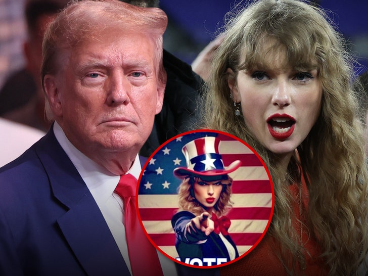 Donald Trump posts fake AI photos of singer Taylor Swift endorsing him for President