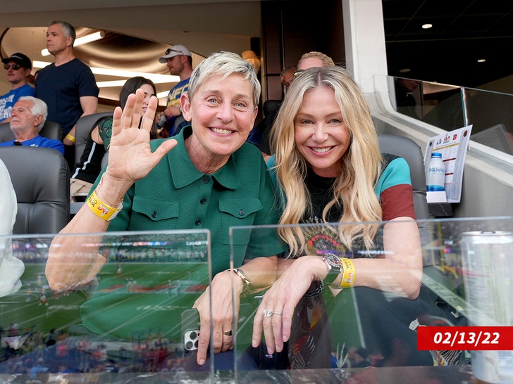 ellen degeneres & Portia england