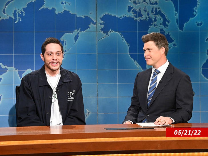 Pete Davidson Colin Jost Sub Getty Swipe