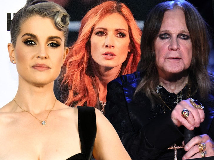 Kelly Osbourne Ozzy e Becky Lynch Getty 1