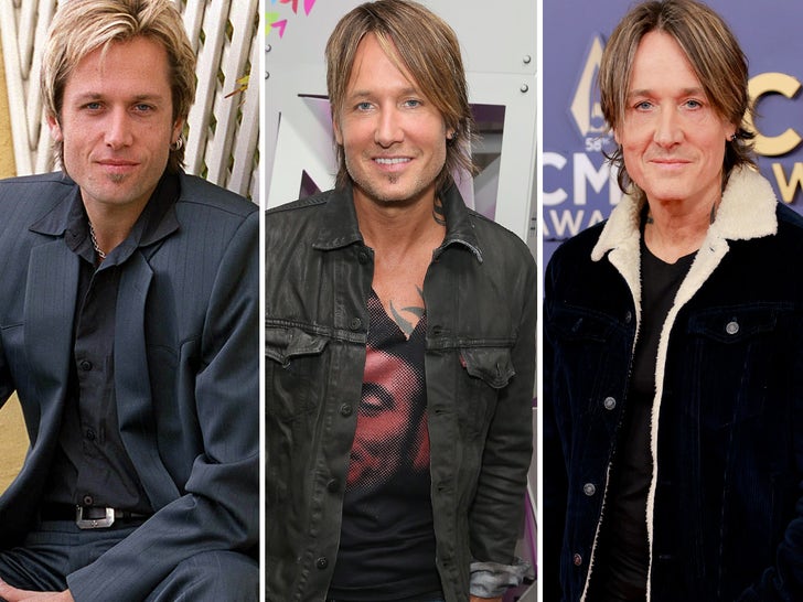 Keith Urban Through The Years