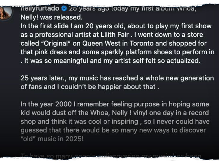 nelly furtado launch instagram