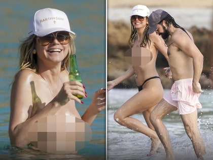 Heidi Klum Tom Kaulitz backgrid launch