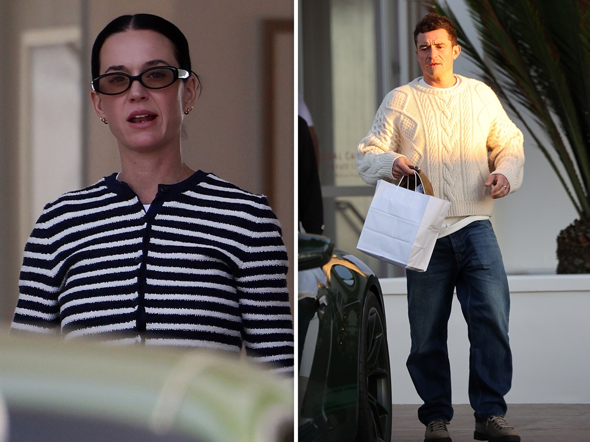 Image for Katy Perry and Orlando Bloom Step Out Together With Kids in Santa Barbara
