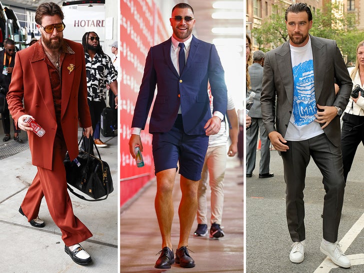 Travis Kelce's Wild Style