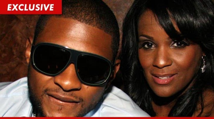 Usher's Ex-Wife I Need to Kick Your Ass in Court :: 0210-usher-tameka-getty-ex