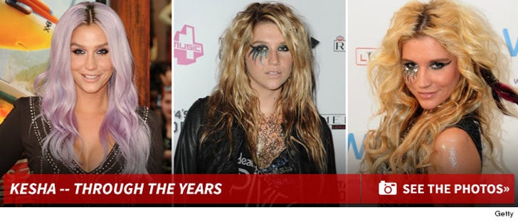 Kesha -- Through The Years