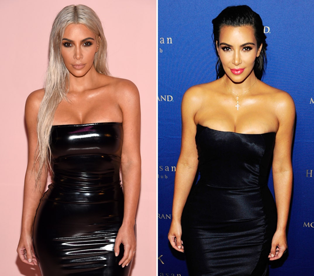 Platinum Kim (36) vs. Classic Kim (35) -- Hair-allel Universe Edition
