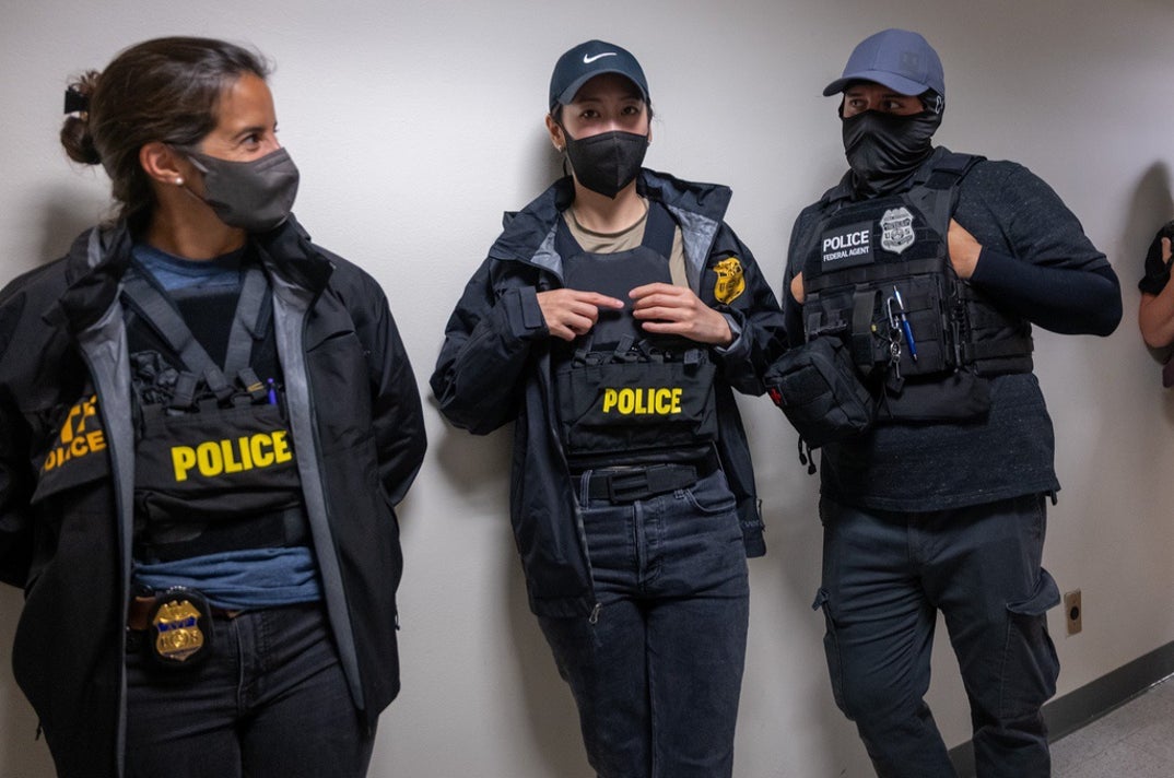 Ice Agents Patrolling 2