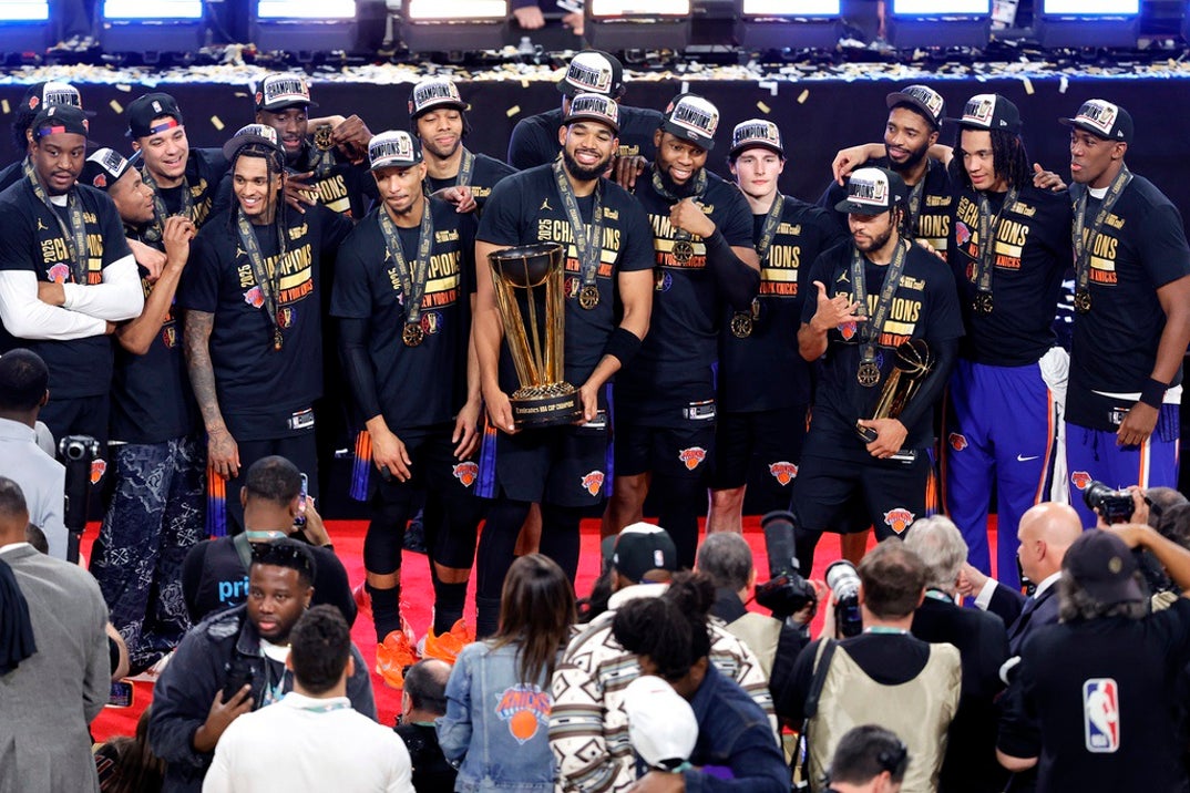 Knicks Win NBA Cup 2