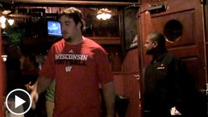 Wisconsin Football Team -- Juking Questions Left and Right