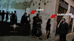 Chris Brown & Karrueche Tran -- They Just Can't Quit Each Other