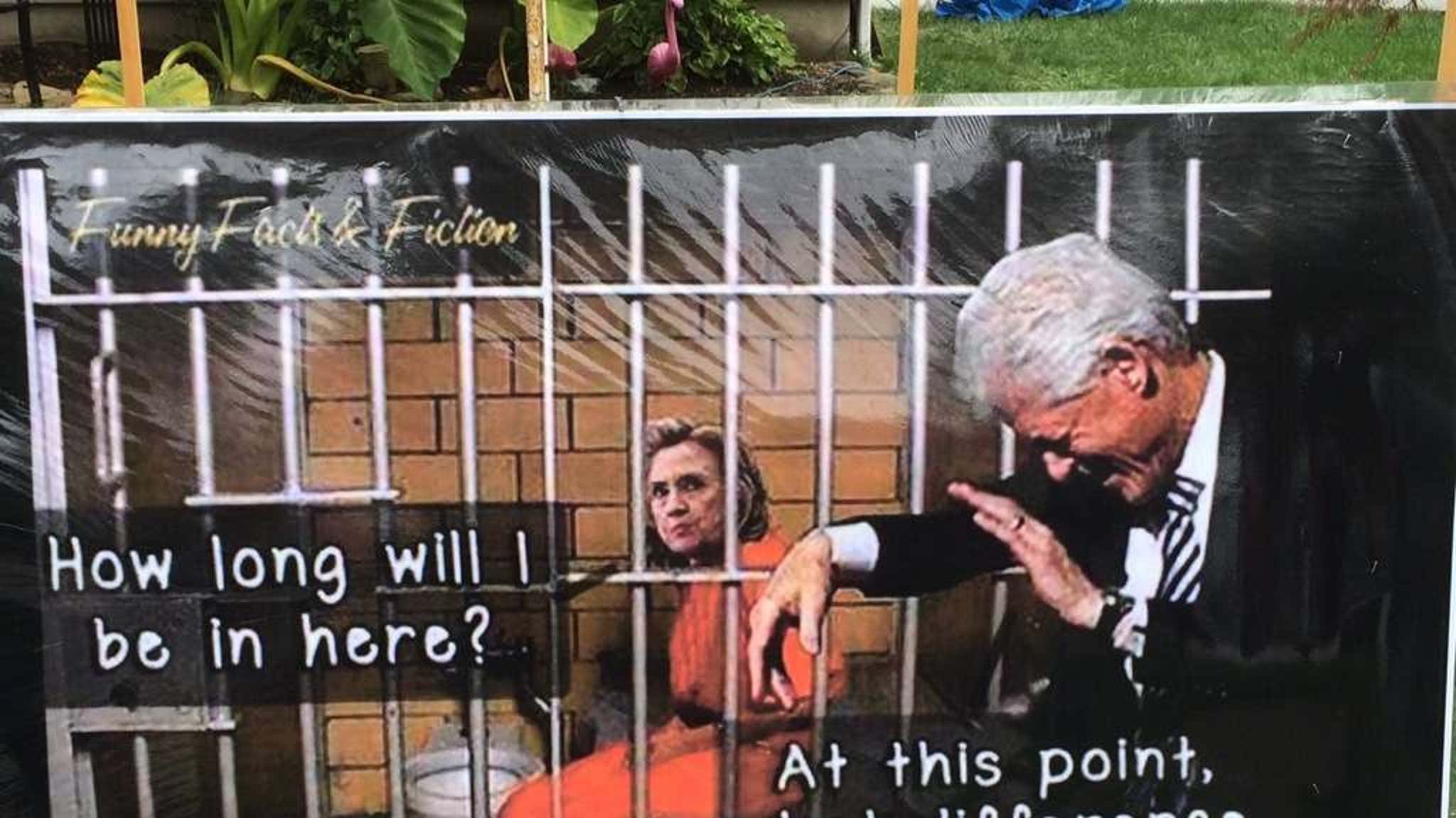 Hillary Clinton Haunted House