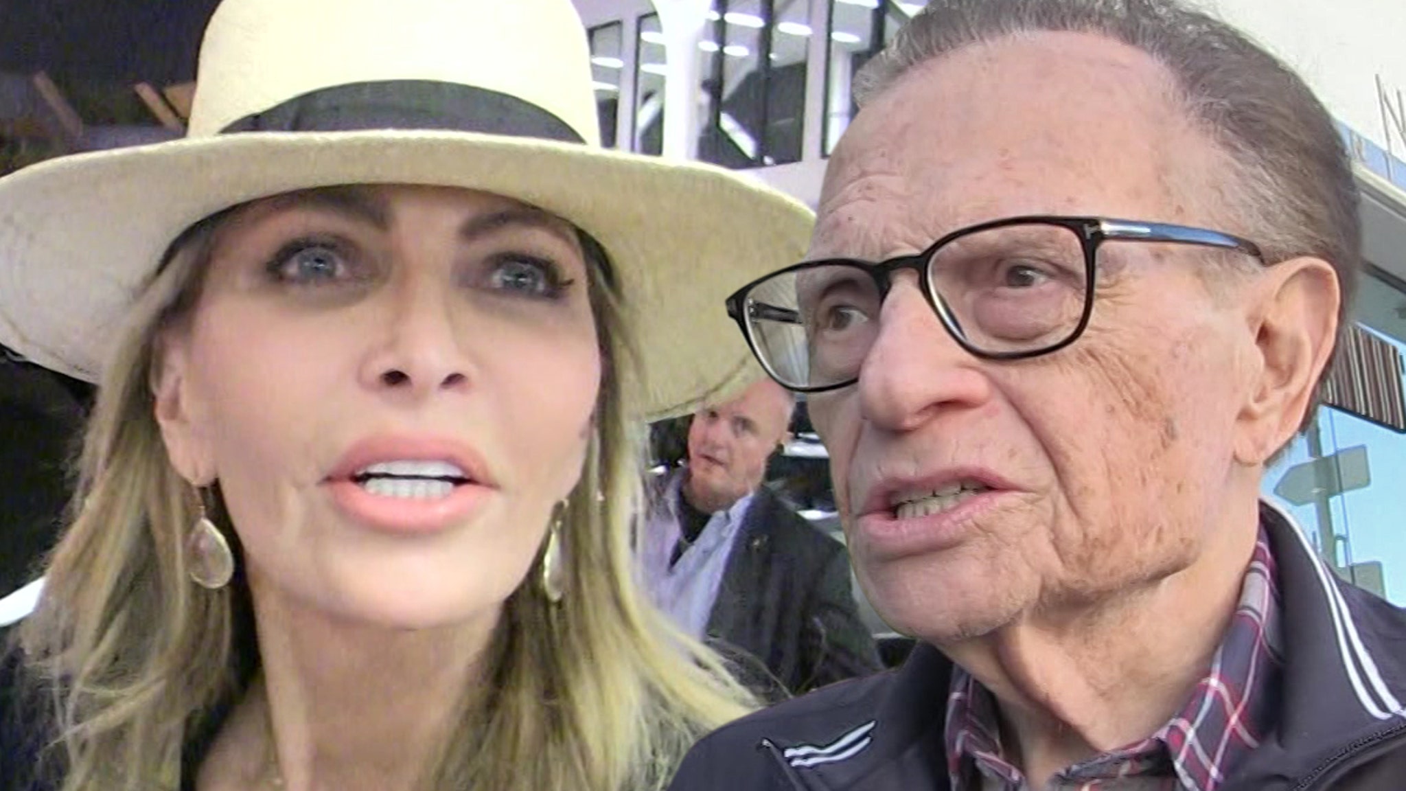 Larry King's Wife, 'I'm Not Going to Fight a Dying Man'