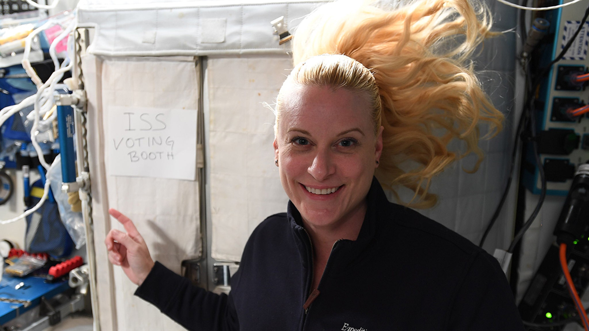 NASA Astronaut Kate Rubins Votes From Space - TMZ