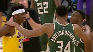 Giannis Antetokounmpo & 2 Brothers Play In NBA Game At Same Time, 'Favorite Moment'