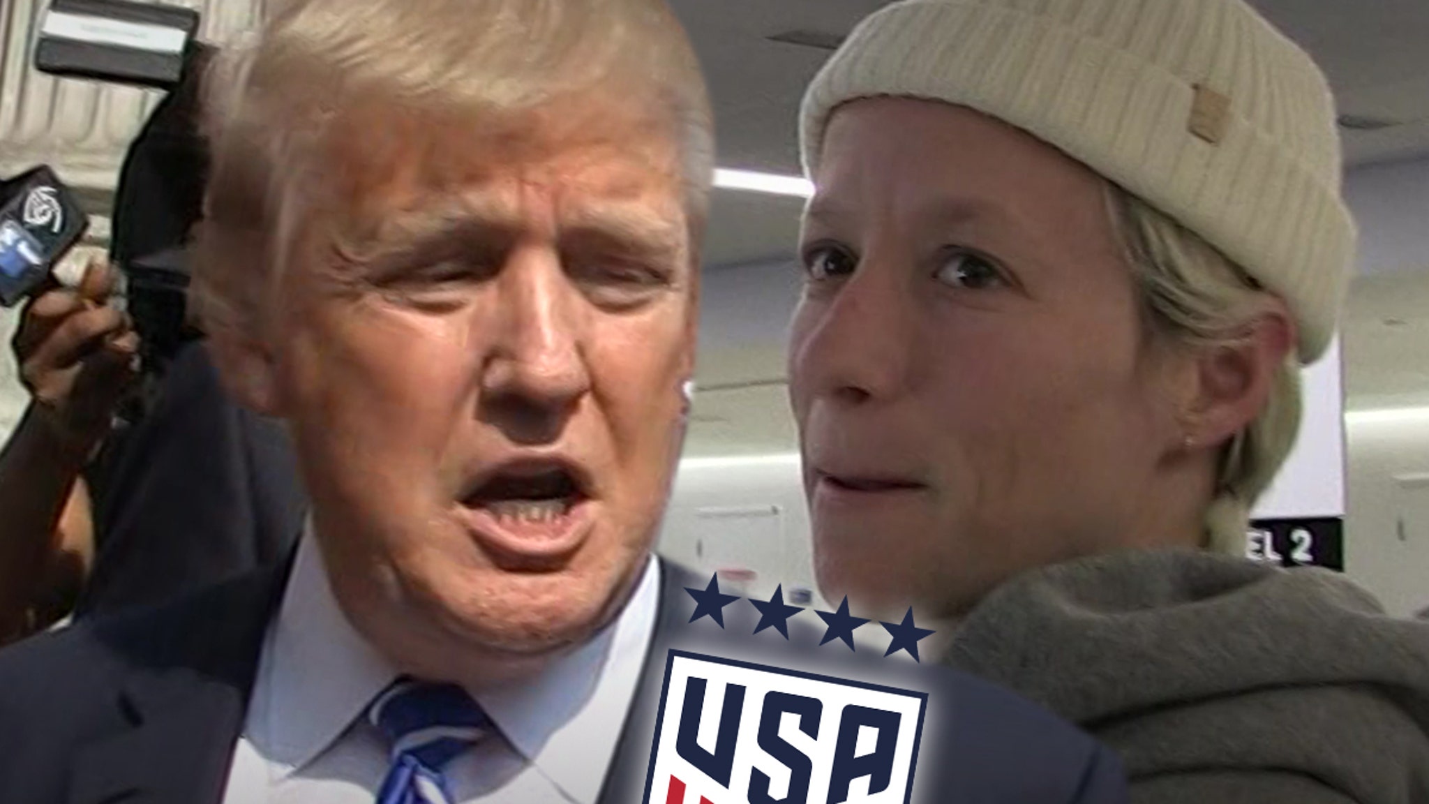 Donald Trump Says 'Leftist Maniacs' Megan Rapinoe &amp; USWNT Cost U.S. Gold Med..