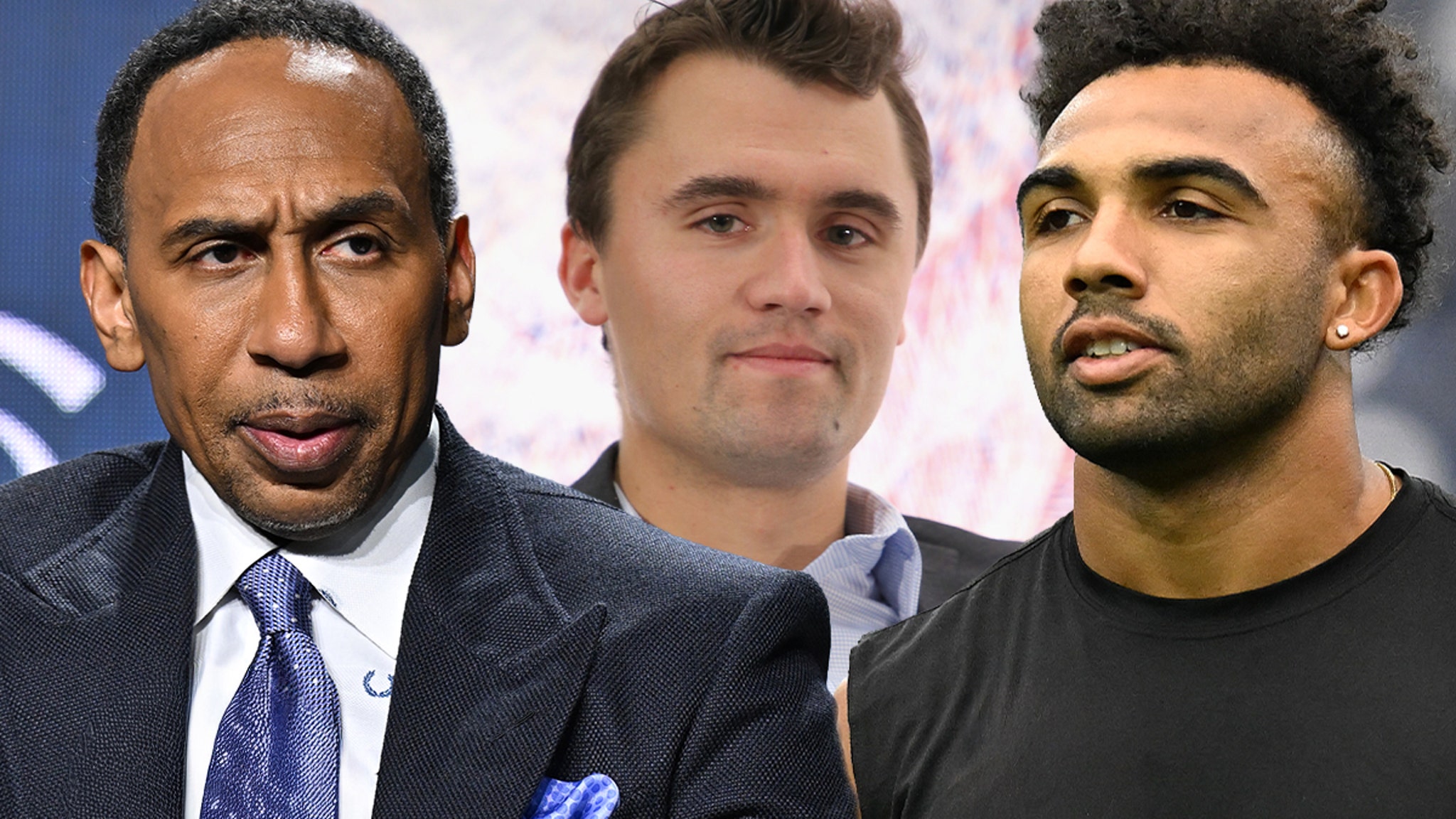 Stephen A. Smith Mistakenly Calls Texans WR 'Charlie Kirk,' Instantly Apologizes