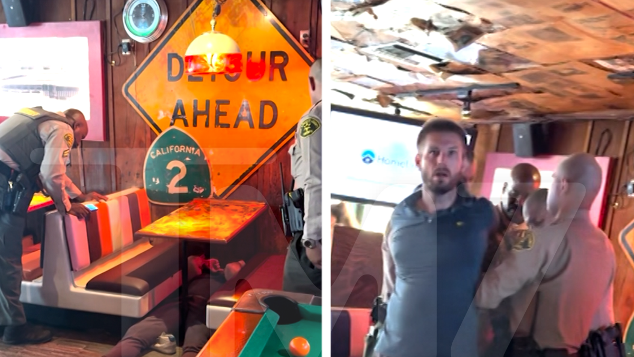 Hayden Panettiere's BF Seen Wobbly, Spitting In Bar During Wild Barney's Beanery Arrest