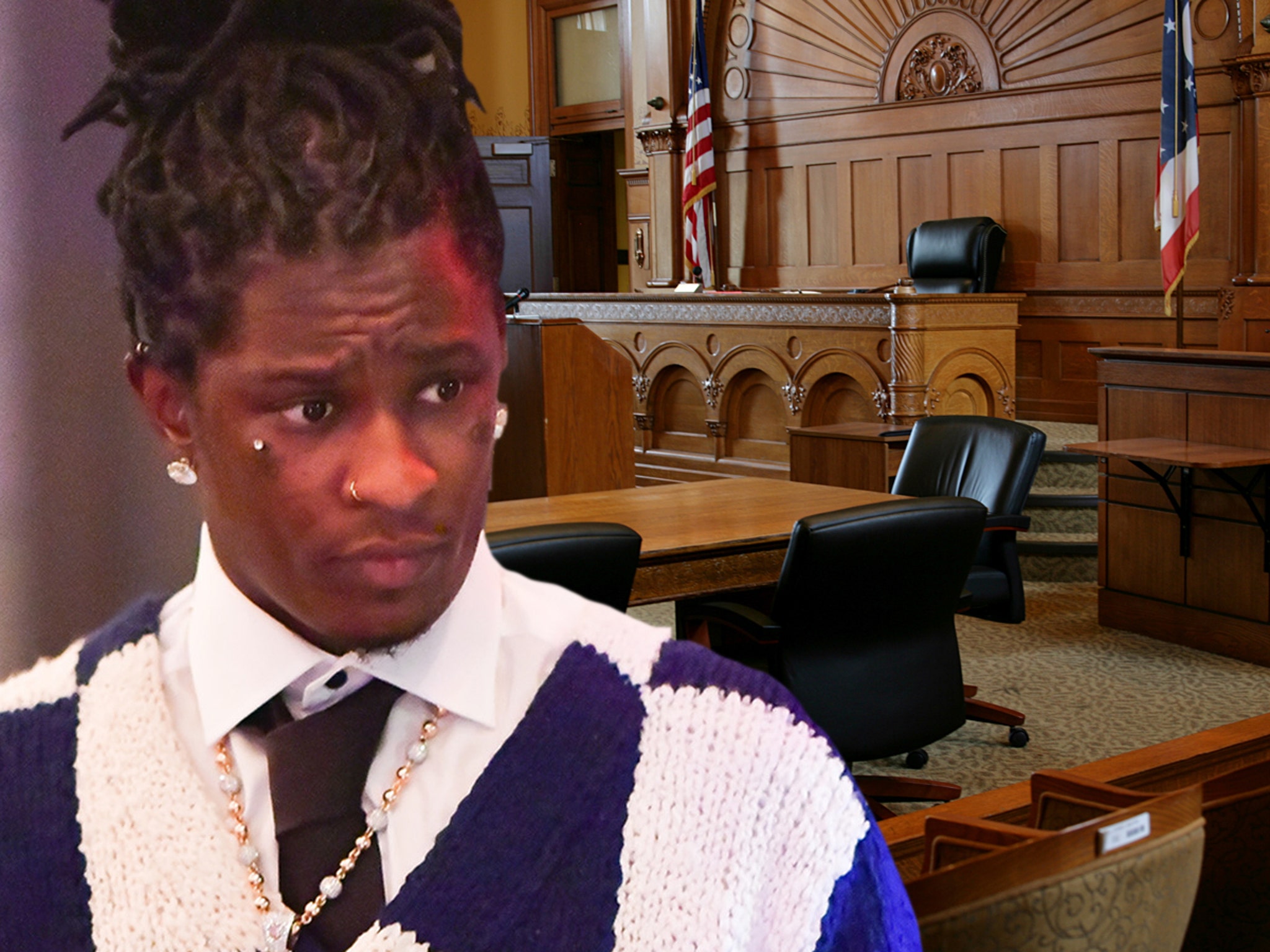 The Georgia judge presiding over rapper Young Thug's RICO trial ruled , court reporting