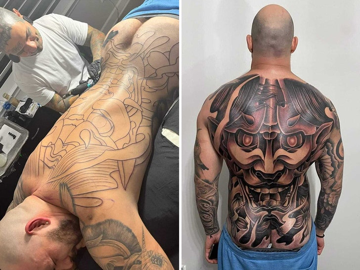 NFL's Adam Gotsis Gets Massive, 3-Foot Tattoo Covering Back & Butt.jpg