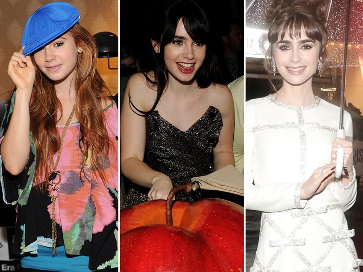 Lily Collins Through The Years