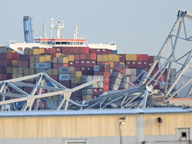 Baltimore Bridge Collapses After Being Struck By Cargo Ship