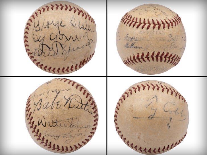 vintage baseballs