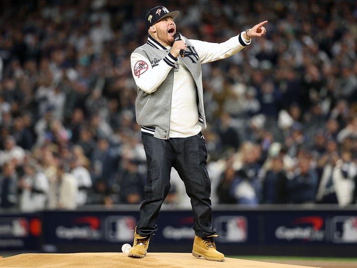 Fat Joe Ripped For Rocking Timberlands On Mound Before World Series Game 3