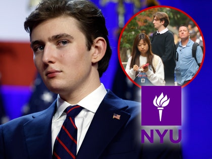 barron trump nyu