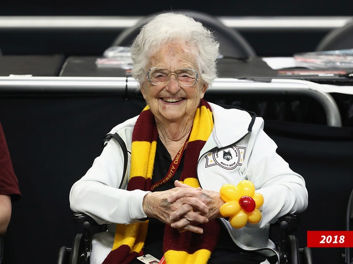 loyola chicago's sister jean sub getty swipe