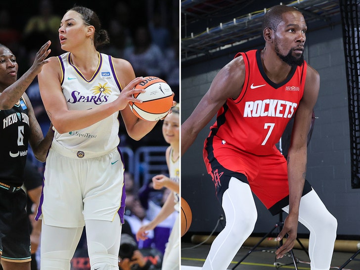 Kevin Durant Liz Cambage getty