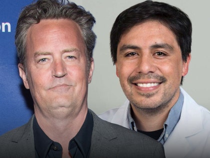matthew perry and dr plasencia getty 1