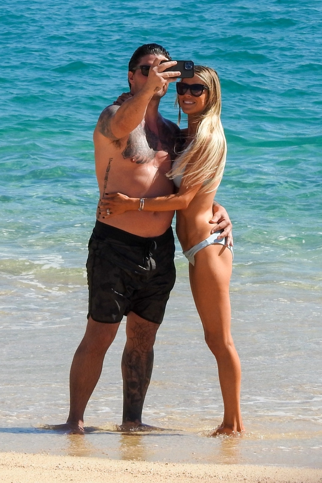 Christina Haack and Joshua Hall Hit the Beach in Cabo