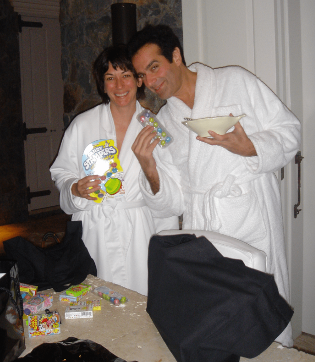 David Copperfield and Ghislaine Maxwell