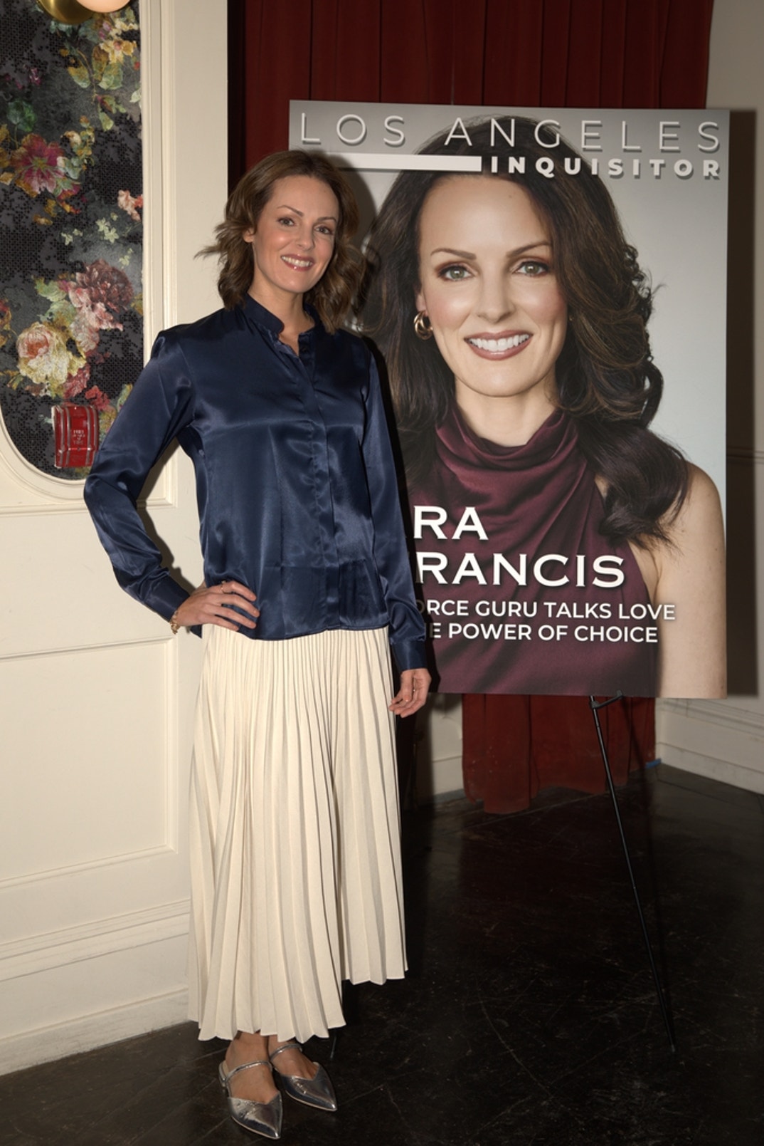 Relationship expert Kara Francis attends the Gurus Media GURUtine’s Luncheon during NYFW at Maison Close in New York City.
