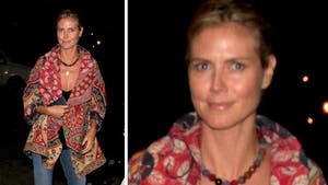 Heidi Klum -- Jetting Out of Town ... Without the Bodyguard