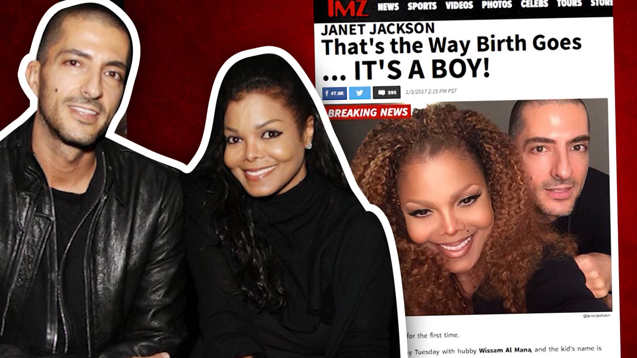 Janet Jackson Gives Birth To A Baby Boy