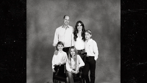 Prince William, Kate Middleton Family Christmas Card, Casual and Serene