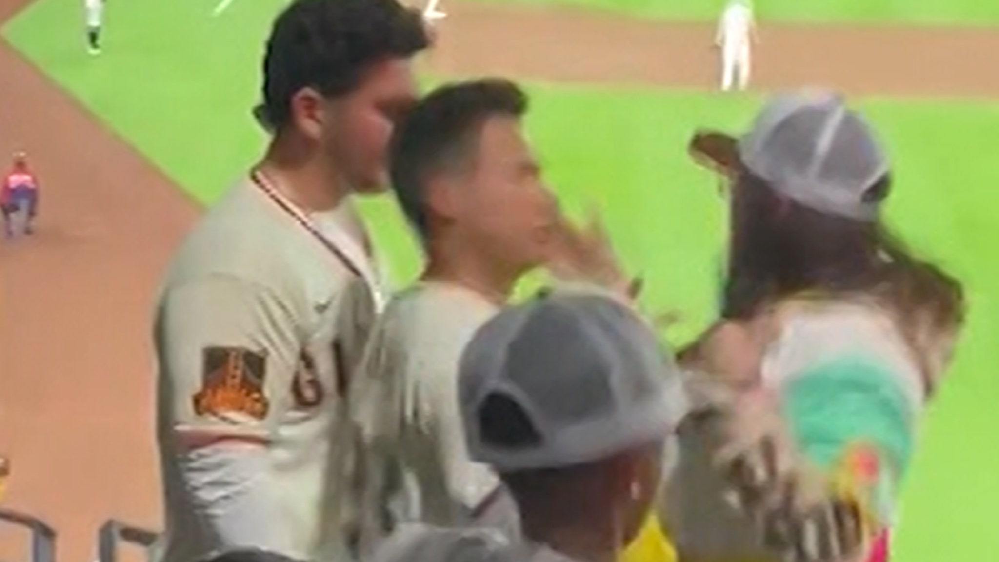 Fans of SF Giants and SD Padres Engage in Violent Altercation at Game, Captured on Video